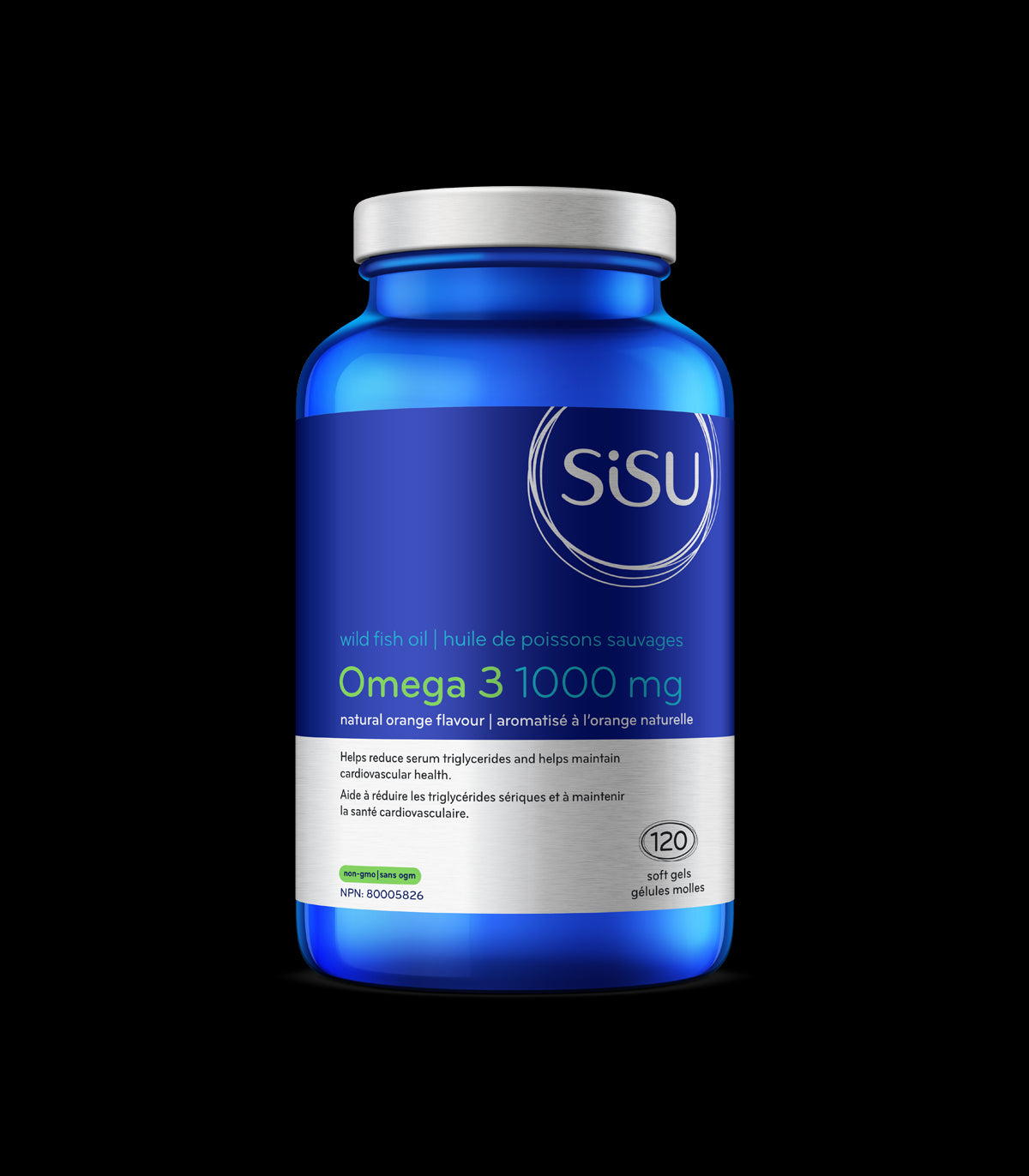 SISU - Omega 3 1000 mg Orange - 120 softgels
