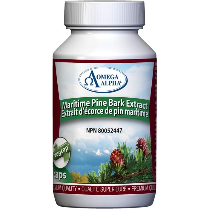 Omega Alpha   Maritime Pine Bark Extract   60 vcap