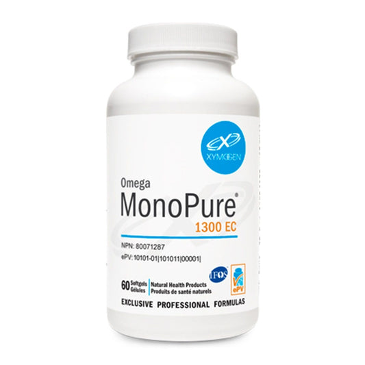 XYMOGEN® - Omega MonoPure 1300 EC 60 Softgels *backorder October 2025*