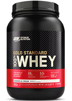 OMAHA PROTEIN POPCORN   GOLD STANDARD 100% WHEY   2lbs   COOKIES N CREAM