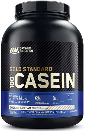 OPTIMUM NUTRITION   GOLD STANDARD 100% CASEIN   COOKIES N CREAM   4lbs