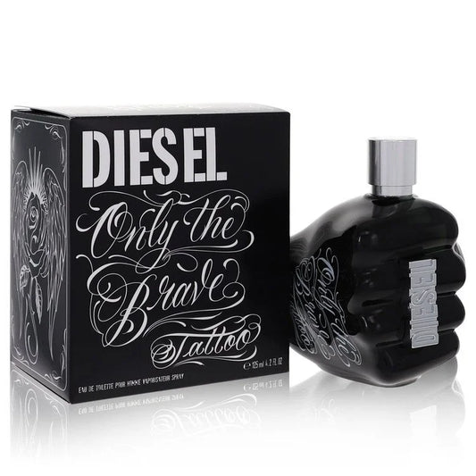 Only The Brave Tattoo Eau De Toilette Spray By Diesel 4.2 oz Eau De Toilette Spray