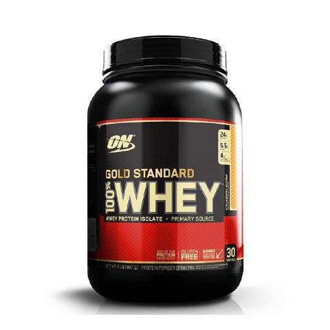 OMAHA PROTEIN POPCORN   GOLD STANDARD 100% WHEY   2lbs   STRAWBERRY BANANA