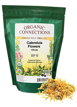 OCBULK - Calendula Flowers Whole ORG 0.5LB