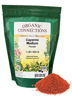 OCBULK - CH Cayenne Powder (Medium) ORG 1LB