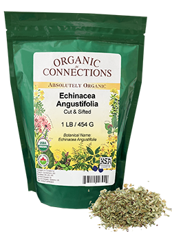 OCBULK - Echinacea Angustifolia Herb C/S ORG 1LB