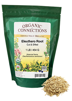 OCBULK - Eleuthero Root C/S ORG 1LB