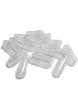 OCBULK - Capsules Gelatin 0 Clear 1000CT