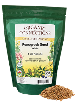 OCBULK - Fenugreek Seed Whole ORG 1LB