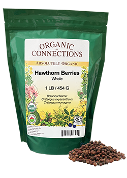OCBULK - Hawthorn Berries Whole ORG 1LB