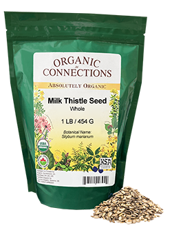 OCBULK - Milk Thistle Seed Whole ORG 1LB