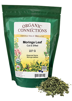 OCBULK - Moringa Leaf C/S ORG 0.5LB