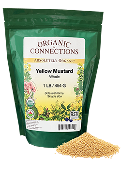OCBULK - Mustard Yellow Whole ORG 1LB