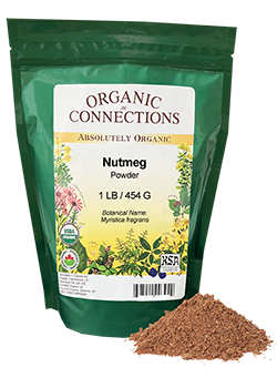 OCBULK - Nutmeg Powder ORG 1LB