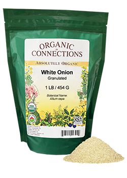 OCBULK - Onion White Granules ORG 1LB