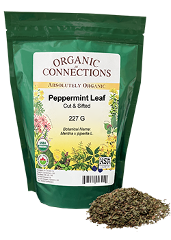 OCBULK - Peppermint Leaf C/S ORG 0.5LB