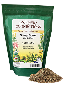 OCBULK - Sheep Sorrel Herb C/S ORG 1LB