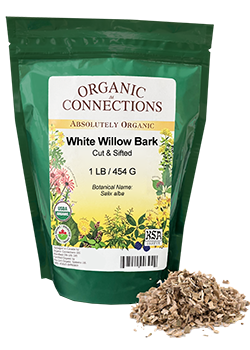 OCBULK - White Willow Bark C/S ORG 1LB