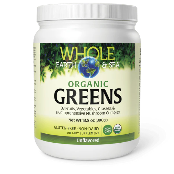 Natural Factors Organic Greens (Unflavoured) 390 g
