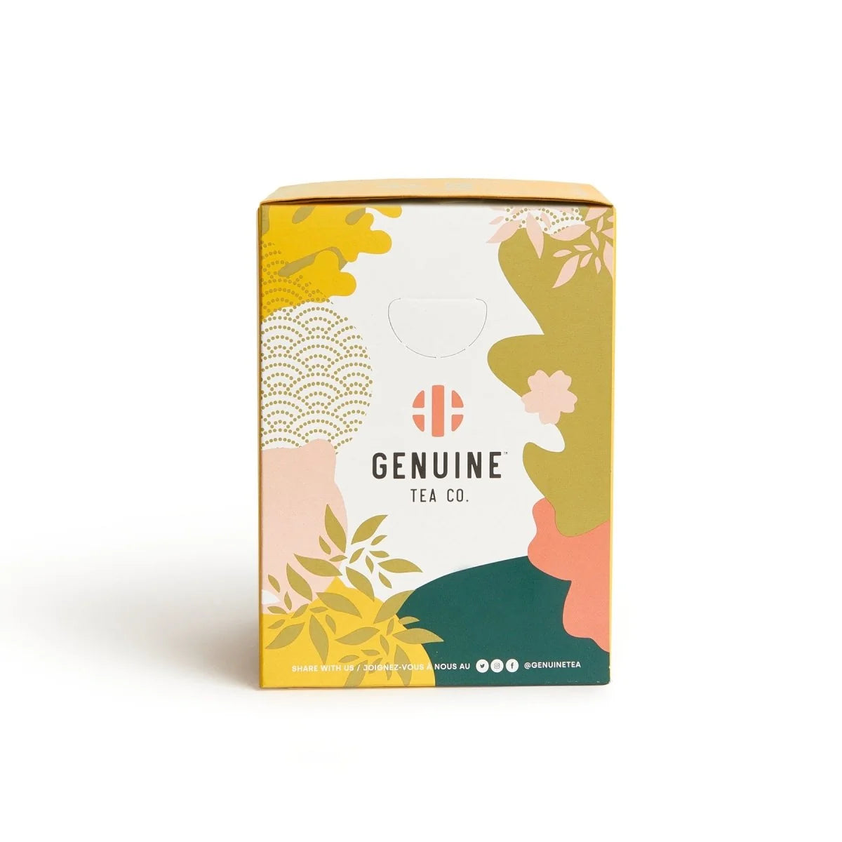 Genuine Tea - Org Lemon GingerSencha  4 x 355ml