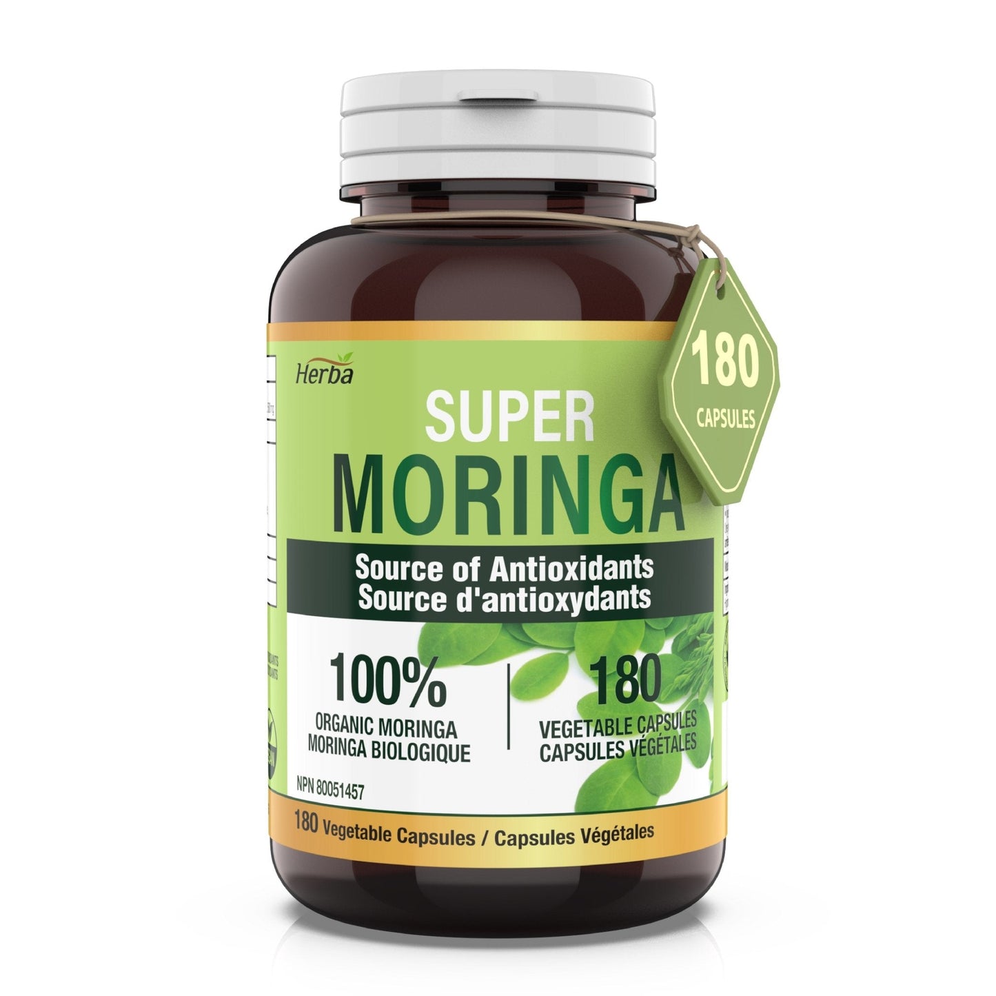 Herba  Moringa 500mg - 180 Capsules