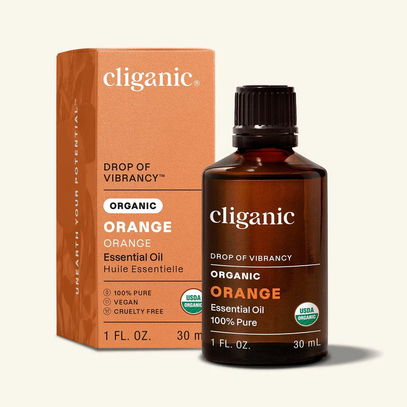 CLIGANIC    Organic Orange Oil, 30ml