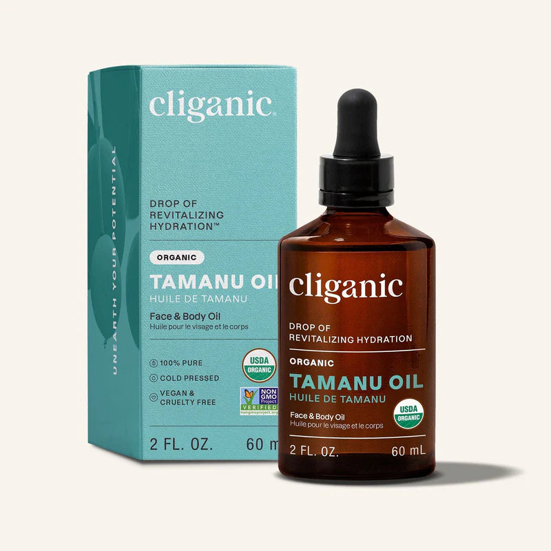 CLIGANIC    Organic Tamanu Oil, 60ml