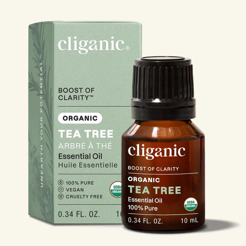CLIGANIC    Organic Tea Tree Oil, 10ml
