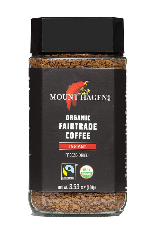 MOUNT HAGEN COFFEES -  Instant Coffee, Organic    100g