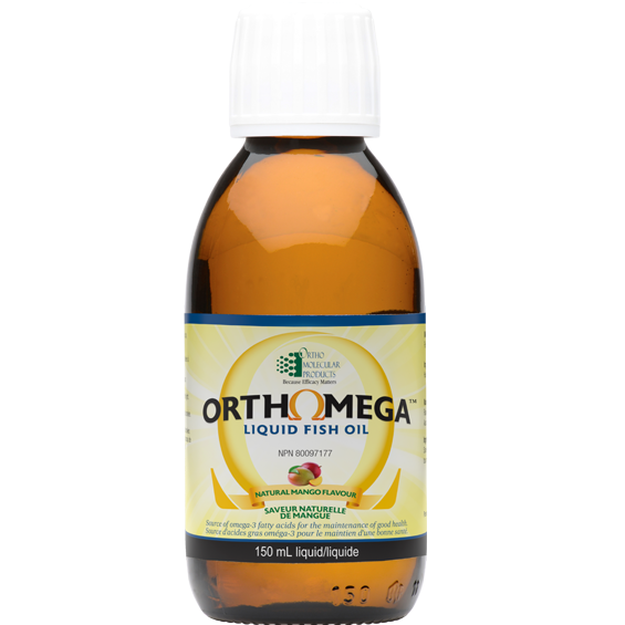 Ortho Molecular   Orthomega Liquid Fish Oil Mango   150 ML