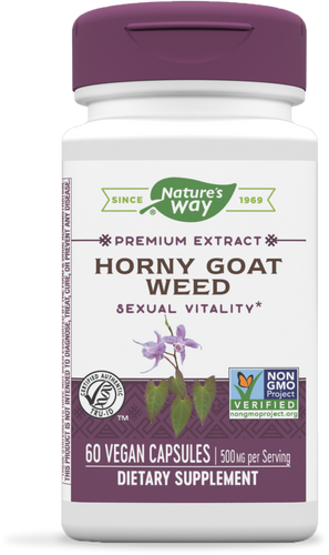 Nature's Way - Horny Goat Weed - 60 Veg Caps