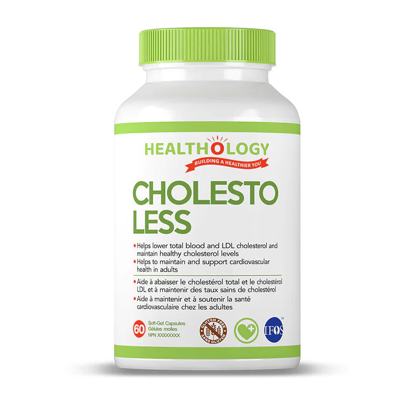 Healthology - CHOLESTO-LESS 60 Soft-Gel Capsules