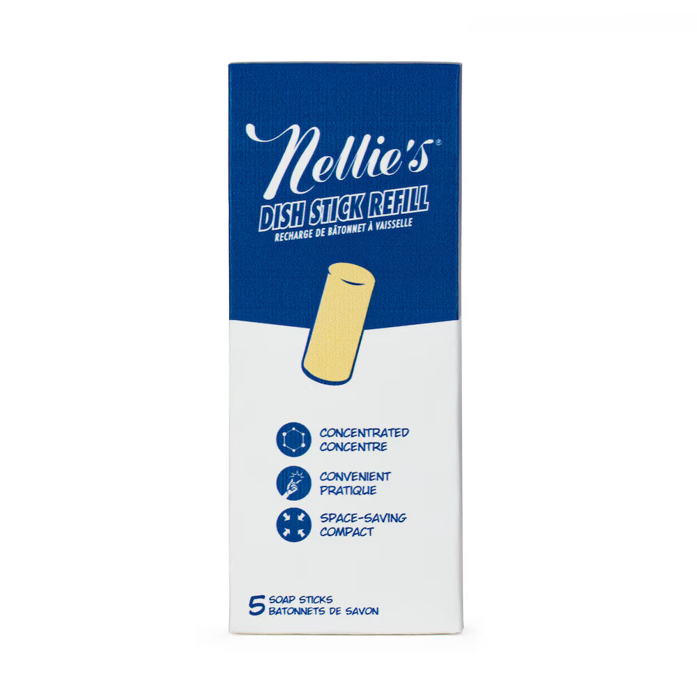 NELLIE'S *    Dish Stick Brush Refill, 5pk