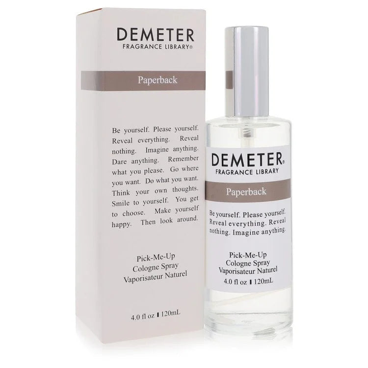 Demeter Paperback Cologne Spray By Demeter 4 oz Cologne Spray