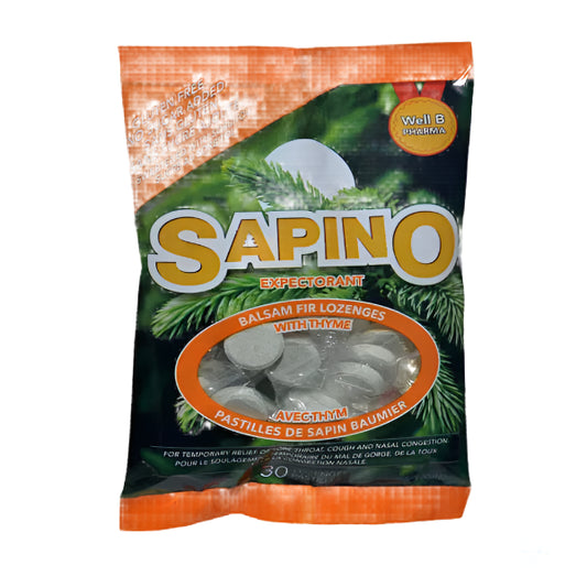 SAPINO - Thyme Lozenges   – 30 lozenges
