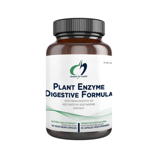 Designs For Health   Plant Enzyme Digestive Formula   90Capsule