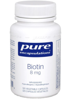 PURE ENCAPSULATIONS    Biotin 8 mg     120 caps 