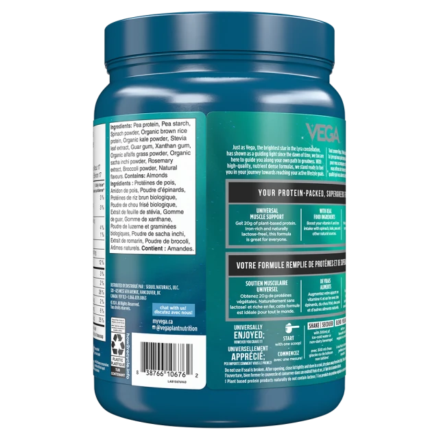 Vega Protein & Supergreens Coconut Almond (518g)