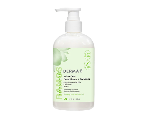 DERMA E    Hair Care    DERMA E    Hair Care    Ramos 2 in1 Curl Cond CoWash 355mL