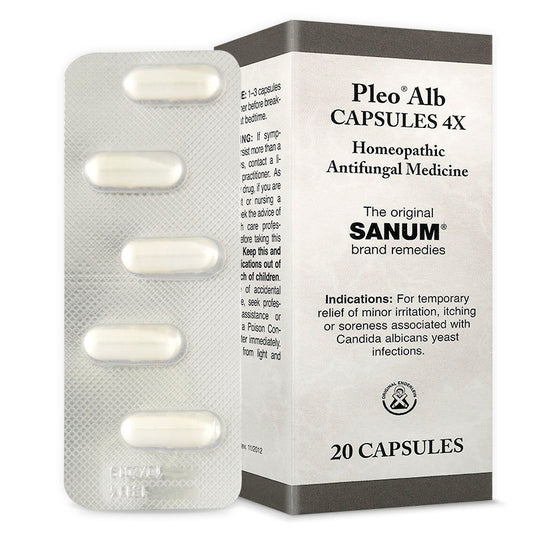 Pleo Sanum Pleo Alb (Albicansan) Capsules 4X   20 capsules