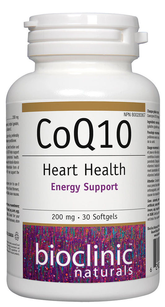 BioClinic   CoQ10 · 200 mg   30 Softgel