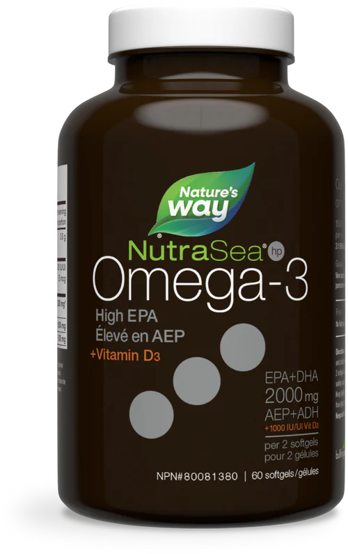 Nature's Way - NutraSea hp+D Softgels / (Fresh Mint) 
 - 60 count