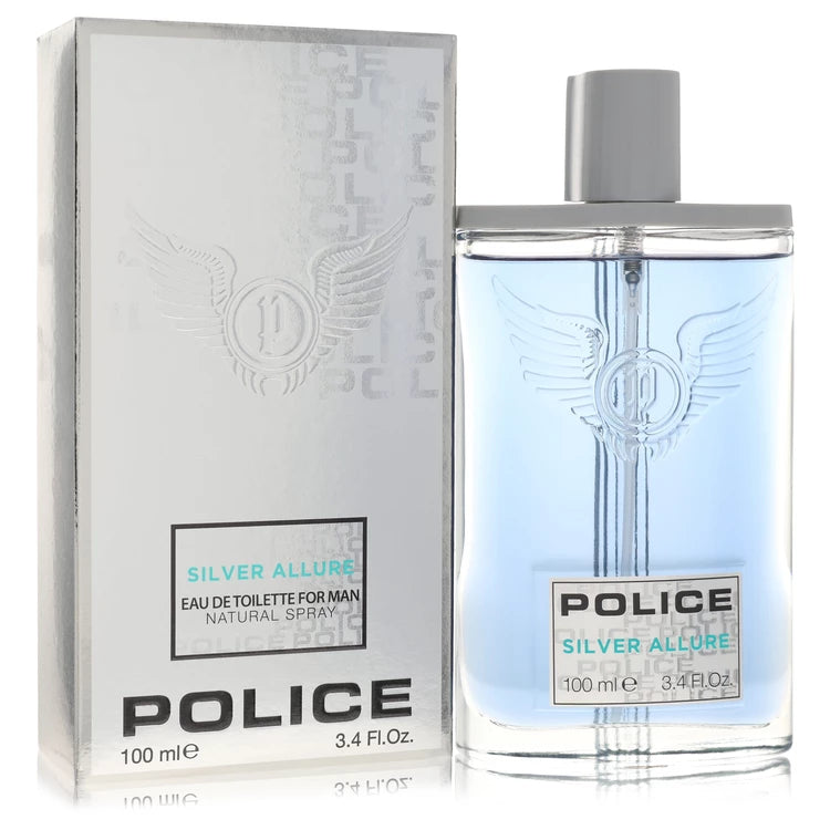 Police Colognes    Men    Police Contemporary Silver Allure    100 ml Eau De Toilette Spray
