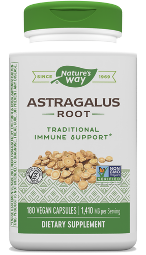 Nature's Way - Astragalus Root - 180 Veg Caps