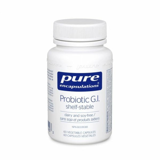 PURE ENCAPSULATIONS_Probiotic G.I. (Dairy and Soy-free) _60 caps 