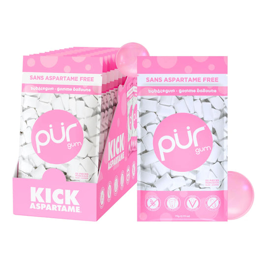 PUR    GB-Bubblegum, 55ct, 12/tray