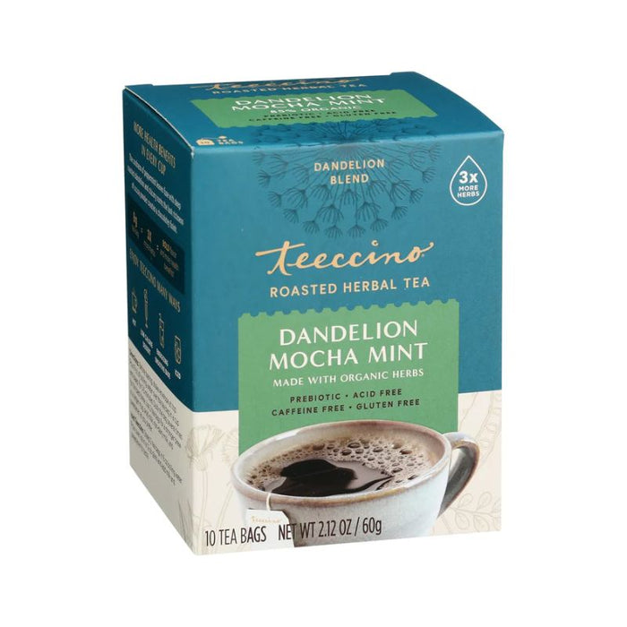 TEECCINO    Dandelion Mocha Mint Tea 10bg