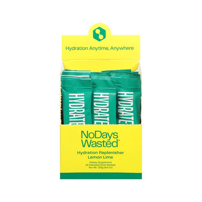 NO DAYS WASTED    Lemon Lime, 15pk