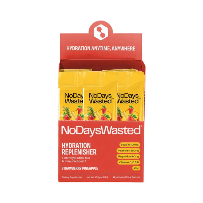 NO DAYS WASTED    Strawberry Pineapple, 15pk
