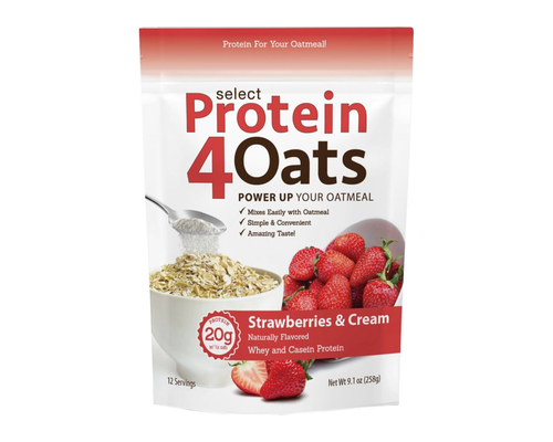 PES   Protein 4 Oats, Strawberries & Cream 269g, 12 serving